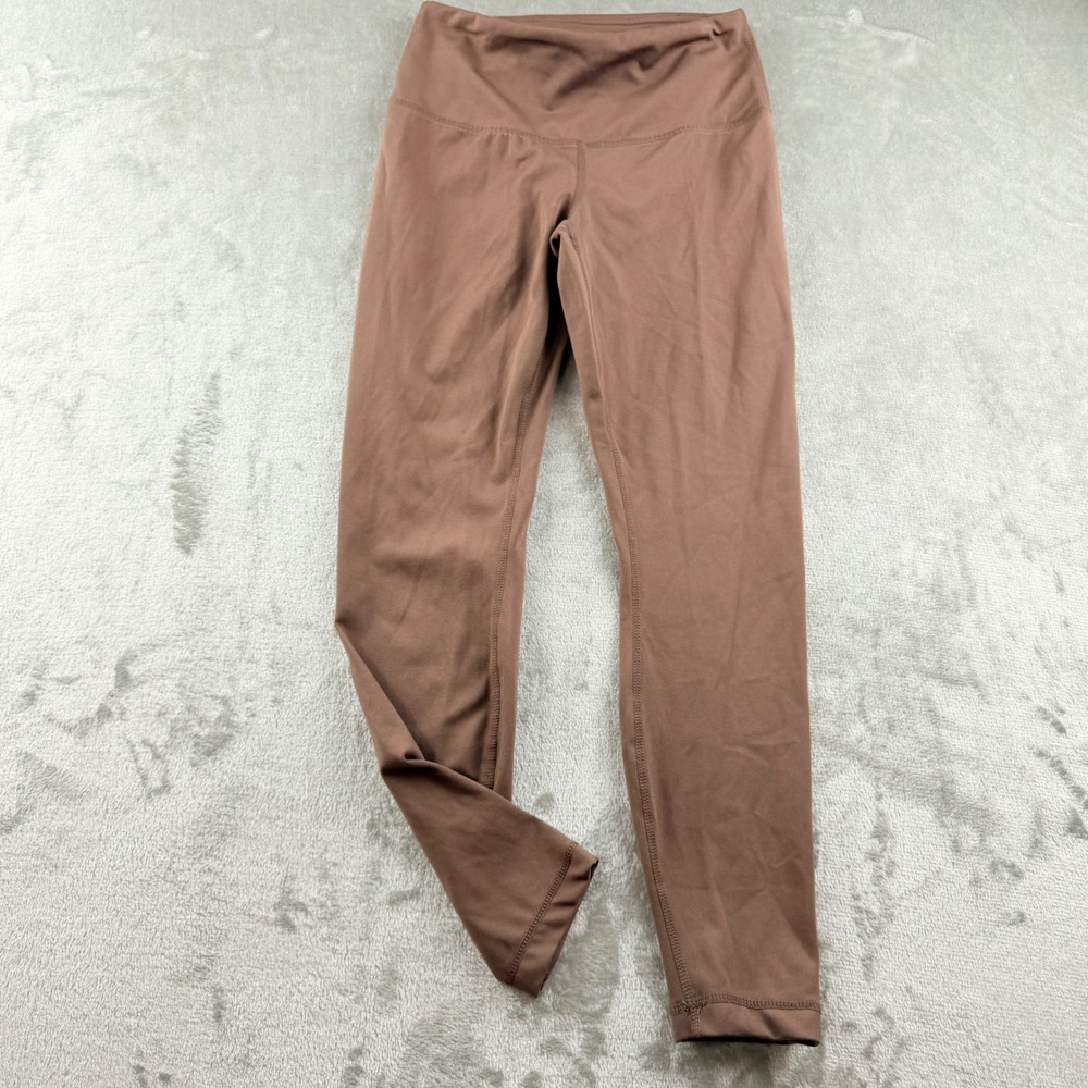 Yogalicious Lux Women's Small High Waisted Leggings Brown Yoga Pants Activewear